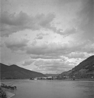 Blick auf die Stadt Spitz