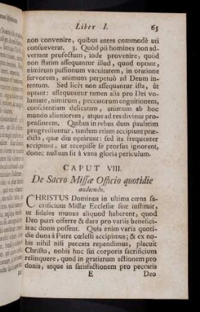 65-69, Caput VIII