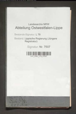 Kommunalwege im Bezirk der Stadt Barntrup