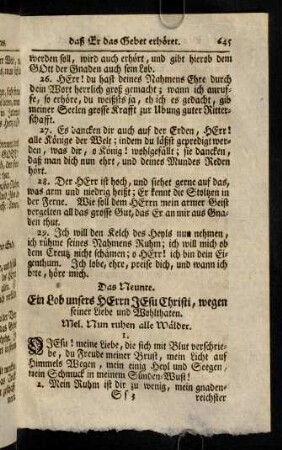 645-655, Das Neunte; Das zehende