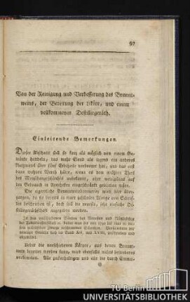 Von der Reinigung und Verbesserung des Branntweins, der Bereitung der Liköre, und einem vollkommenen Destillirgeräth.