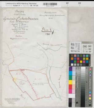 Herbertshausen (Laasphe), Hudebefreiung Herbertshausen, Brouillonkarte