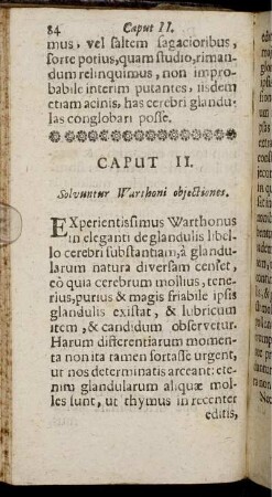 Caput II.Solvuntur Warthoni objectiones.