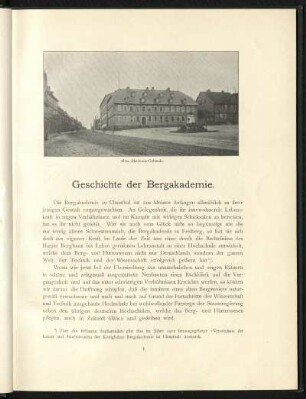 Altes Akademie-Gebäude.
