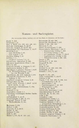 Namen- und Sachregister