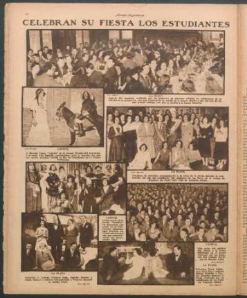 Celebran su fiesta los estudiantes [Fotografías]