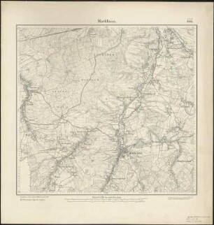 Meßtischblatt 2881 : Marklissa, 1888 : Marklissa. - Aufn. 1886. - 1:25000. - [Berlin]: Königl. Preuss. Landesaufnahme, 1888. - 1 Kt.