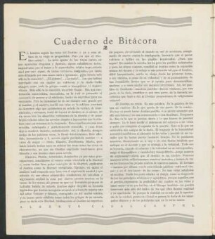 Cuaderno de Bitácora