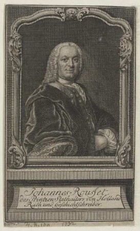Bildnis des Johannes Rousset