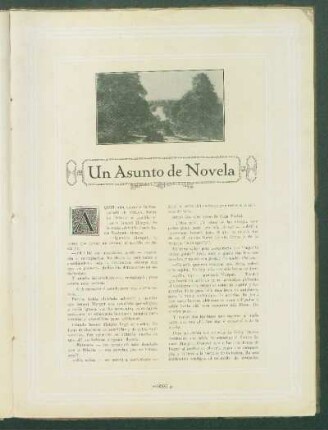 Un Asunto de Novela