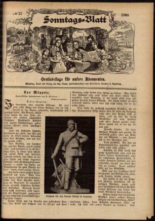 Ausgabe vom Sonntag, den 05. Juli 1908.