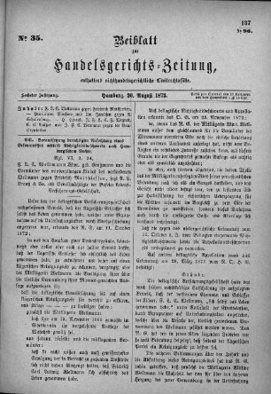 No. 35. 30. August 1873