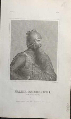 Kaiser Friedrich I. (Der Rothbart)