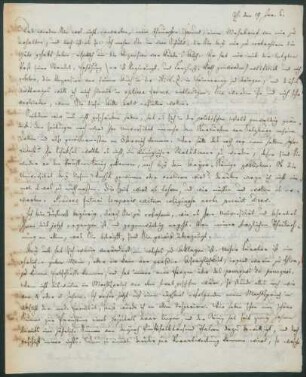 Justus Christian von Loder an Gottlieb Hufeland