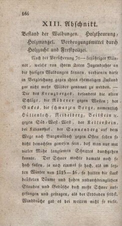 XIII. Abschnitt.
