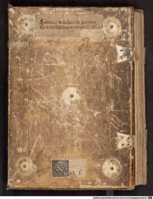 Wilhelmi Parisiensis episcopi Summa de virtutibus et vitiis - BSB Clm 18517 a