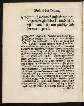 Volget der Psalm.