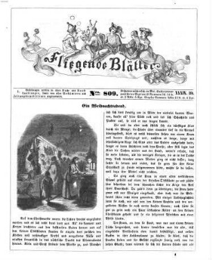 Fliegende Blätter. 34 = Nr. 809 - 834. [1861]