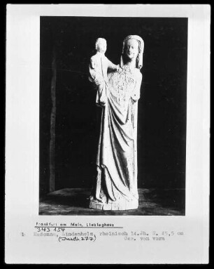 Stehende Muttergottes mit Kind