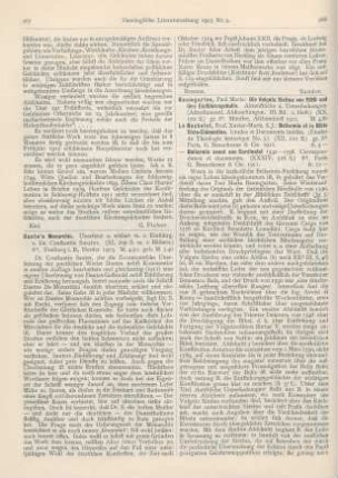 268-269 [Rezension] Le Bachelet, Xavier-Marie, Bellarmin et la Bible Sixto-Clémentine