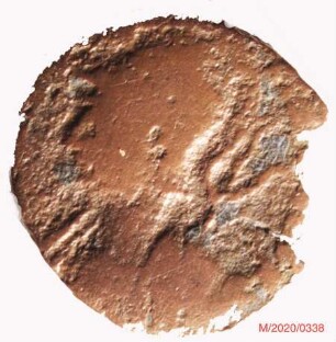 Römische Münze, Nominal Follis, Prägeherr Constantinische Dynastie, Prägeort nicht bestimmbar, Original