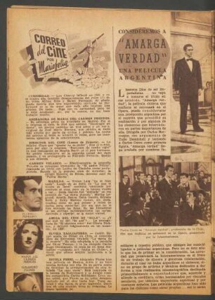 Consideremos a "Amarga verdad", una película argentina