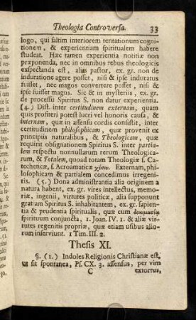 33-64, Thesis XI. - XV.