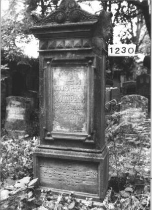 Grabstein 1230