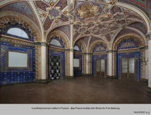 Castello di Sammezzano, Villa di Sammezzano, Bibliothek, Biblioteca, Byzantinischer Saal, Sala Bizantina, Reggello