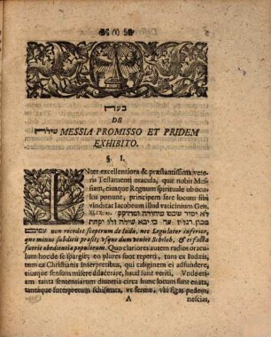 Diss. philol. de Šîlo Messia, Gen. XLIX, 10 promisso et pridem exhibito