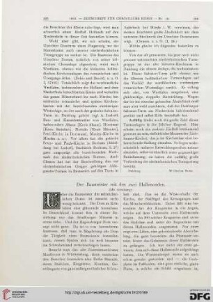 Der Baumeister mit den zwei Halbmonden