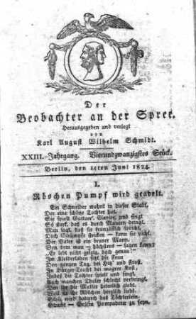 24. Stueck, 14. Juni 1824