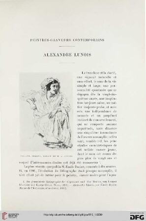 4. Pér. 7.1912: Alexandre Lunois : peintres-graveurs contemporains
