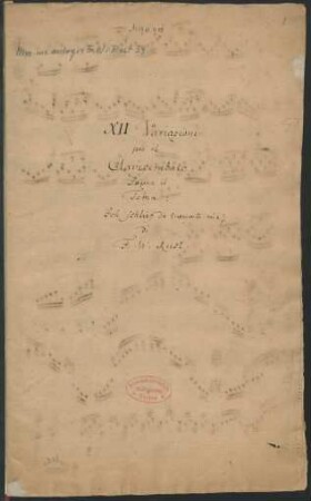 Variationen; cemb; F-Dur; CzaR 2