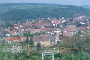 Vacha. Blick auf das Städtchen