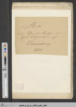 Vienenburg: Visitationsakten