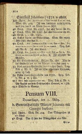 Pensum VIII.