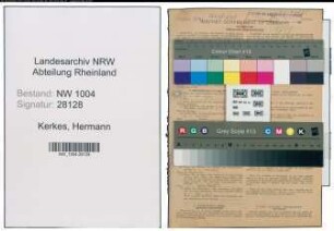 Entnazifizierung Hermann Kerkes , geb. 26.07.1911 (Arbeiter)