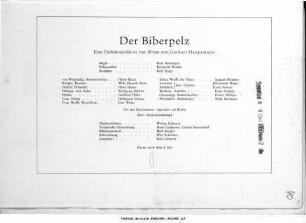 Der Biberpelz