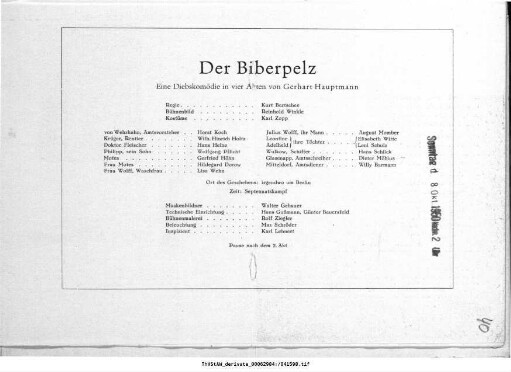 Der Biberpelz
