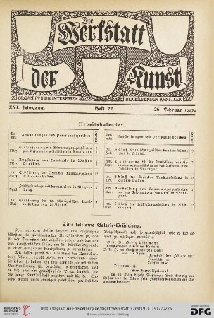 Arbeitskalender