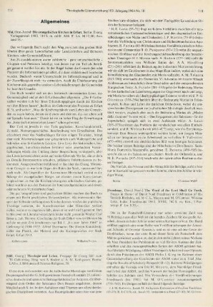 717-718 [Rezension] Theologie und Leben