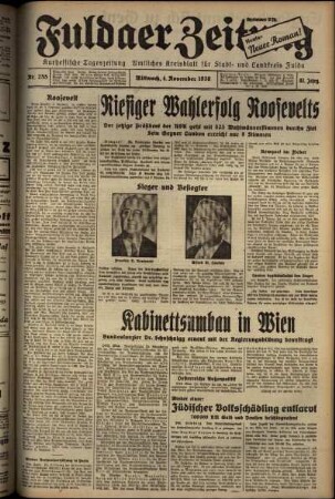 Ausgabe vom Mittwoch, den 04. November 1936.