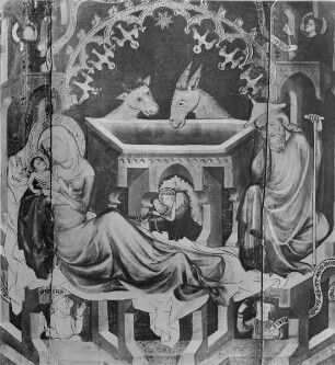 Vier Altartafeln — Geburt Christi