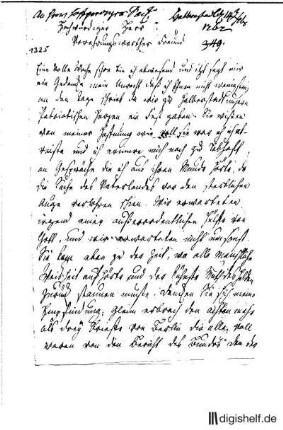 1325: Brief von Anna Louisa Karsch an August Friedrich Wilhelm Sack