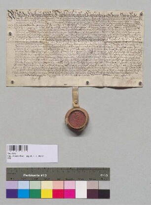 Das Stift Berchtesgaden verleiht dem Georg Püchler das berchtesgaden'sche Gut zu Mauerham als Leibgeding.; S: fürstliches Sekretsiegel