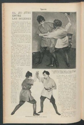 El jiu-jitsu entre las mujeres