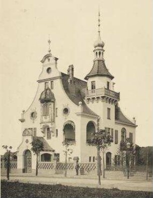 Ohne Titel (Villa Kayser am Griebnitzsee, Neubabelsberg Landseite)