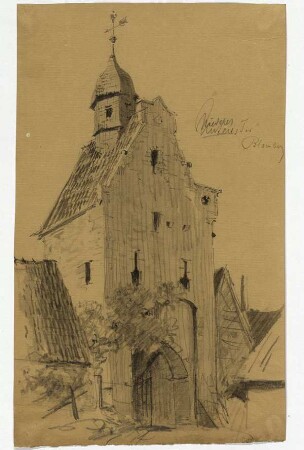 Unteres Tor zu Blomberg, Torturm