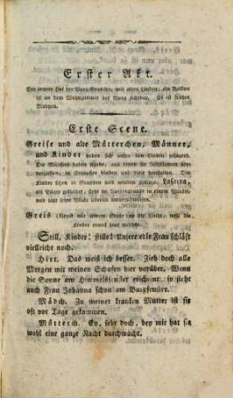 Johanna von Montfaucon : ein romantisches Gemählde aus dem 14. Jahrhundert, in fünf Akten